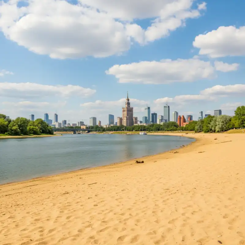Plaże nad Wisłą — gdzie wypocząć latem w Warszawie Plaże nad Wisłą — gdzie wypocząć latem w Warszawie