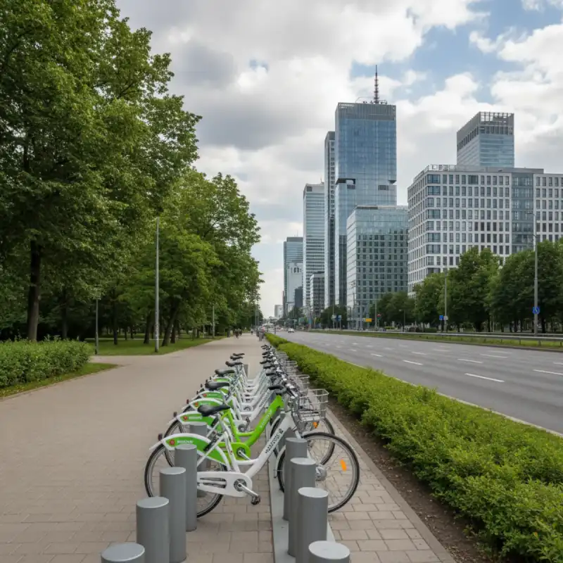 Rowery miejskie Warszawa — Veturilo i alternatywy Rowery miejskie Warszawa — Veturilo i alternatywy